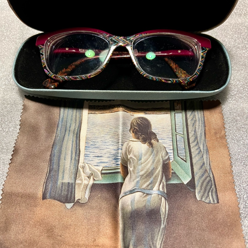Alain Mikli Eyeglass Frame Made In Italy Ao3037 D010, 53-15-130, Pre Owned.